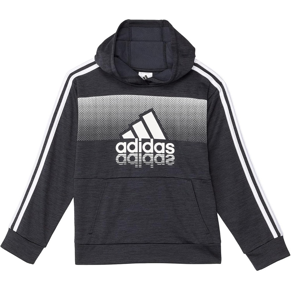 Adidas Boys' Pullover Hoodie Poly Hooded Sweatshirt Size 8